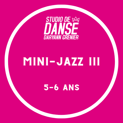Mini-Jazz III (5-6 ans)