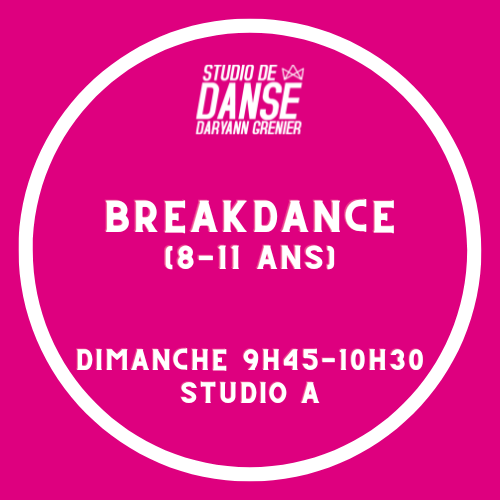 Breakdance (8-11 ans)
