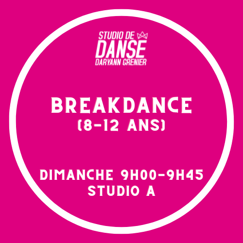 Breakdance (8-12 ans)