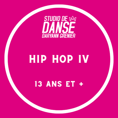 Hip Hop IV + Relève (14-16 ans)