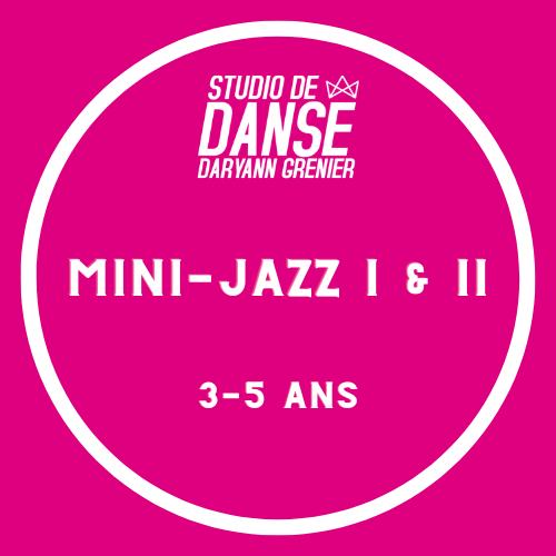 Mini Jazz - I & II (3-5 ans)
