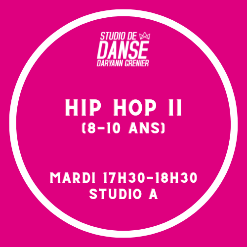 Hip Hop II (8-10 ans)