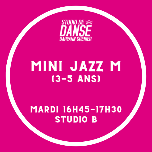 Mini Jazz M (3-5 ans)