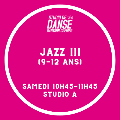 Jazz III (9-12 ans)