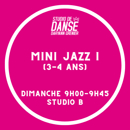 Mini-Jazz (3-4 ans)