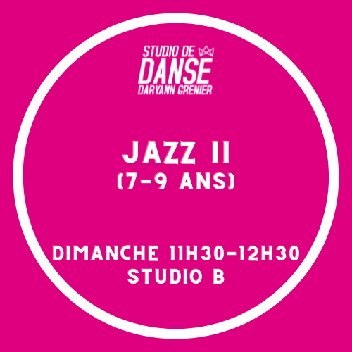 Jazz II (7-9 ans)